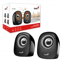 Genius SP-Q160 2.0 Desktop Speakers, Stereo Sound, USB Powered Plug and Play, 6w, 3.5mm with Volume Control, Grey Genius SP-Q160 2.0 Desktop Speakers, Stereo Sound, USB Powered Plug and Play, 6w, 3.5mm with Volume Control, Grey